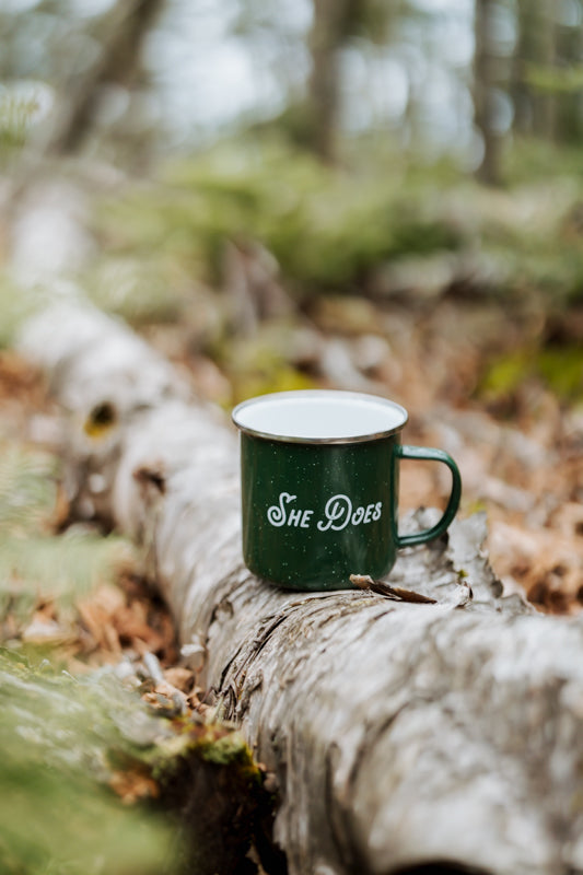 Camp mug - Green