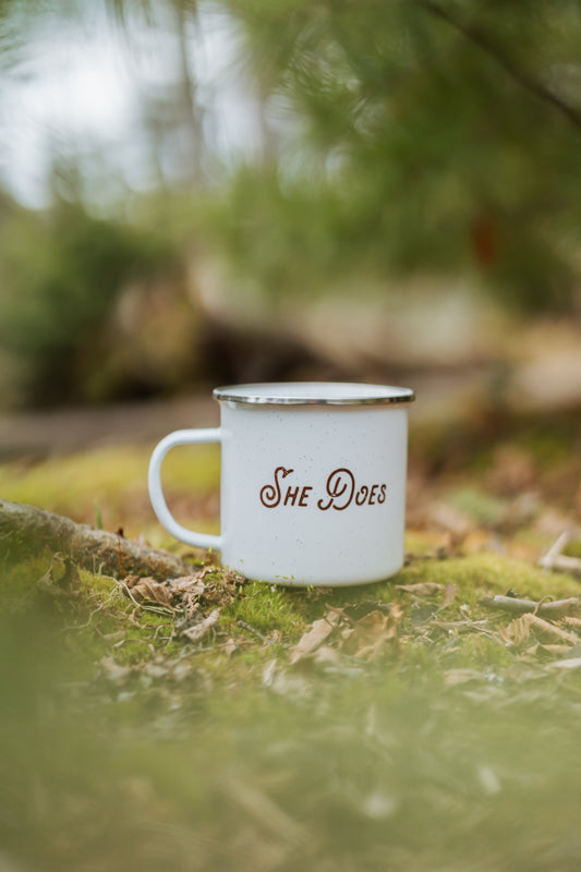 Camp mug - White