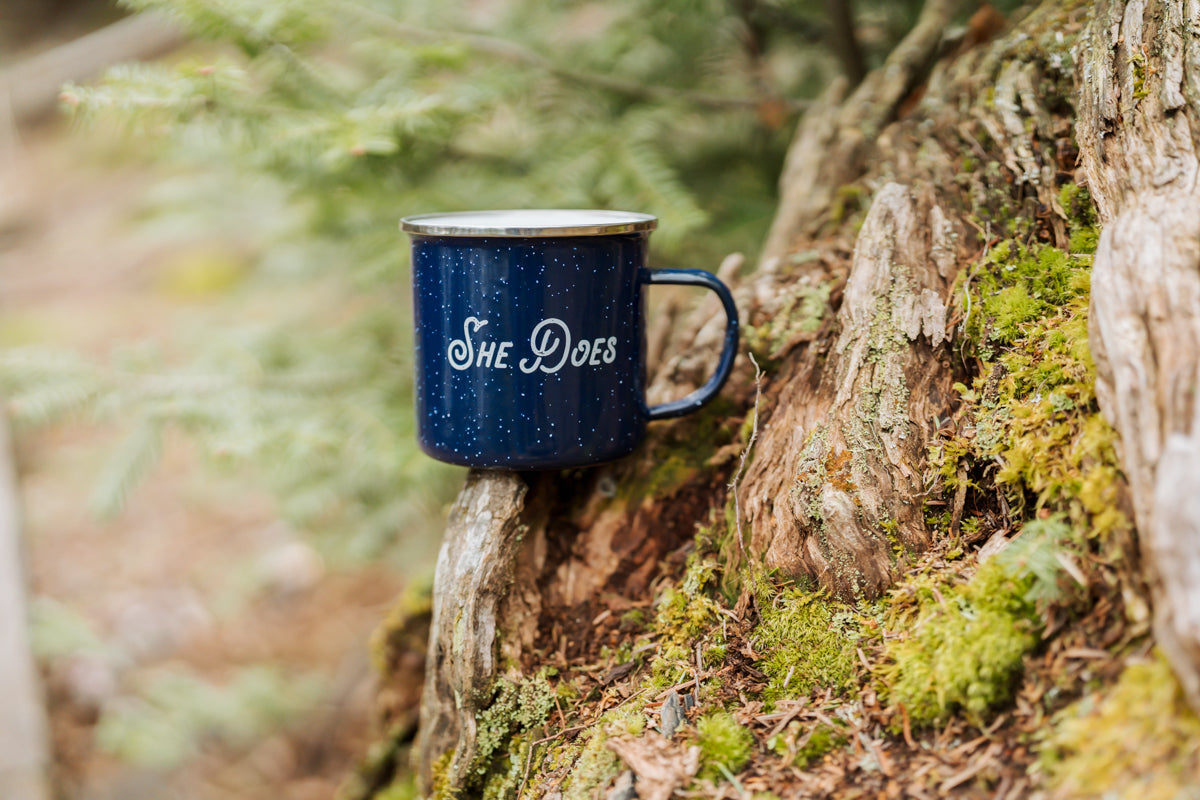 Camp mug - Blue