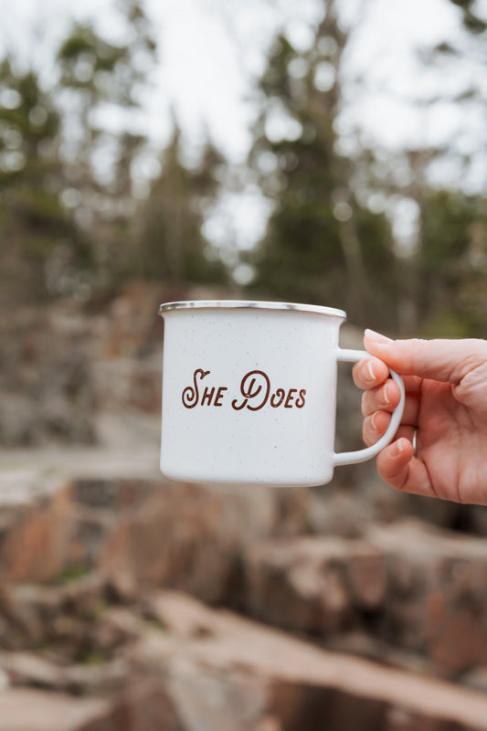 Camp mug - White